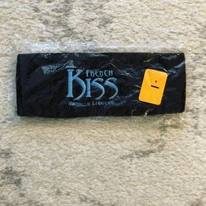 Black & blue French Kiss Vanilla Liqueur headband